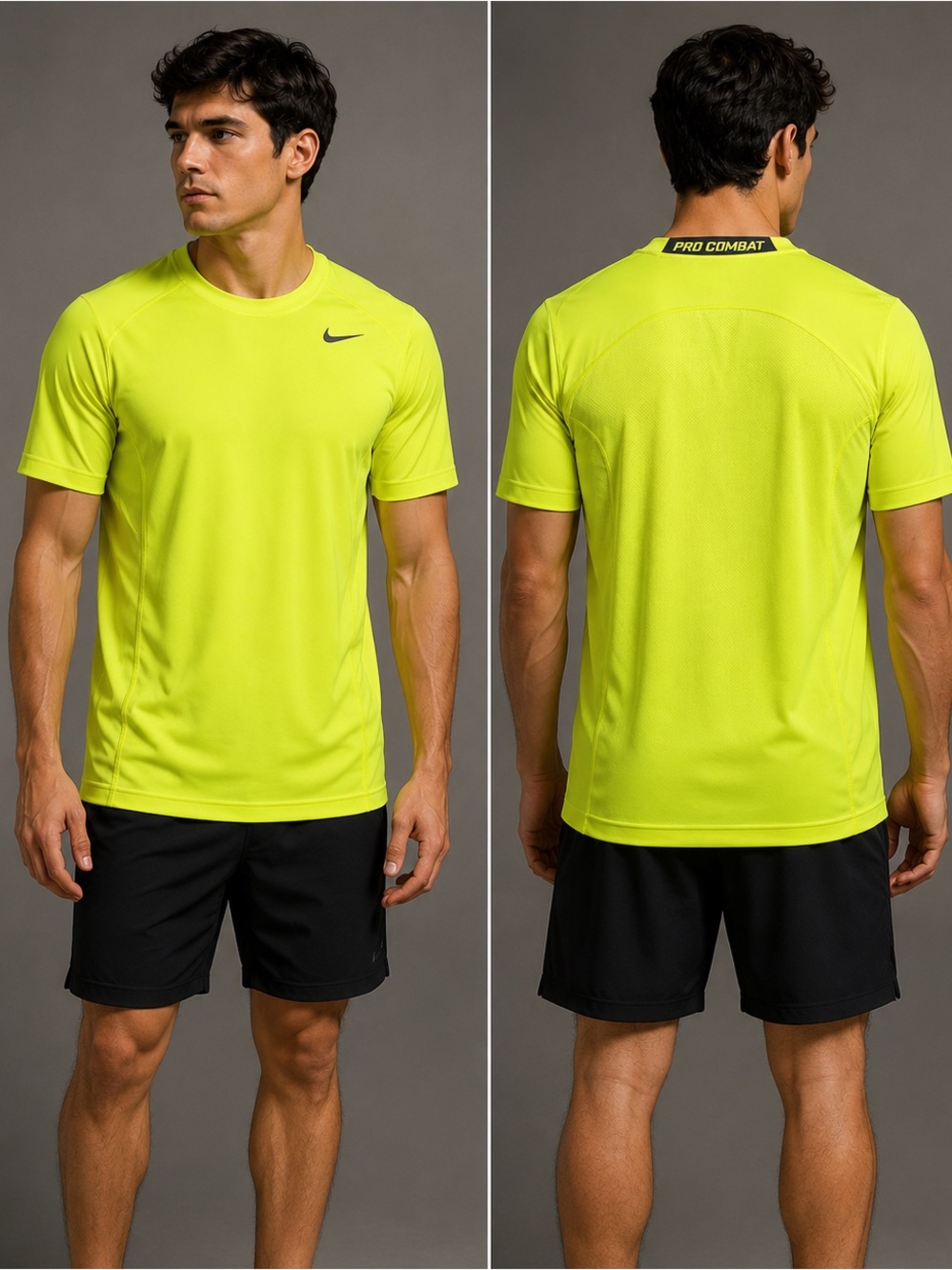 🌙✨🆕 Nike Short-Sleeve Performance Tee - Volt Yellow